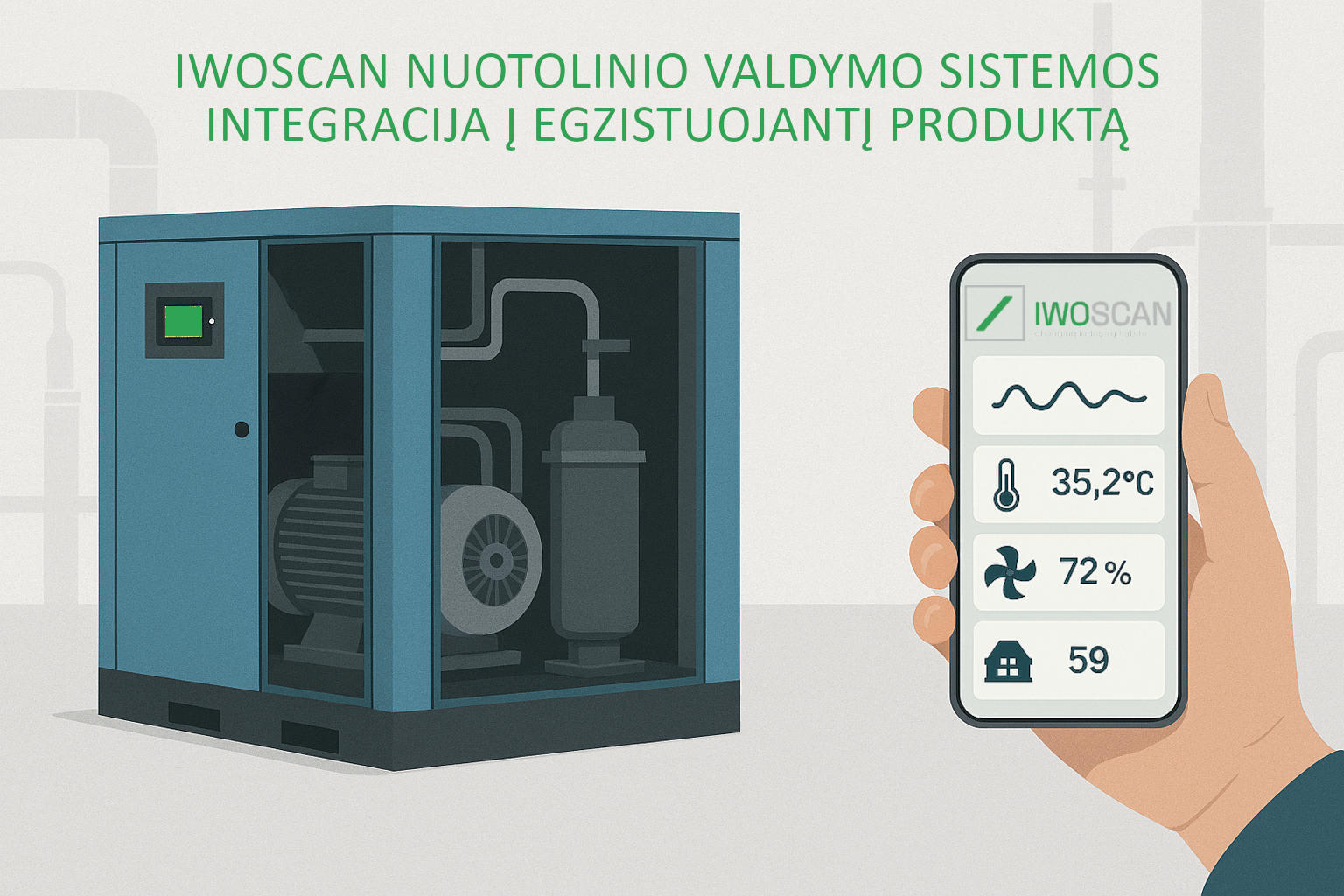 Nuotolinis technologinio proceso valdymas