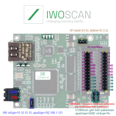 Iwoscan 7i92 compatible PCB